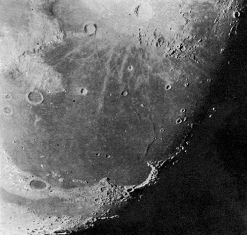 Fig. 57.—Mare Imbrium. Photographed by G. W. Ritchey.