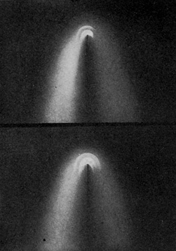 Fig. 107.—Head of Donati's comet, September
30, October 2, 1858.—Bond.