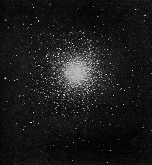 Fig. 136.—Star cluster in Hercules.—Keeler.