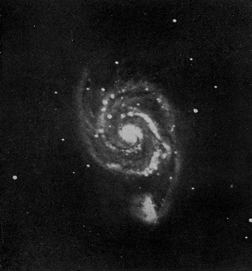 Fig. 144.—Spiral nebula in Canes Venatici.—Keeler.