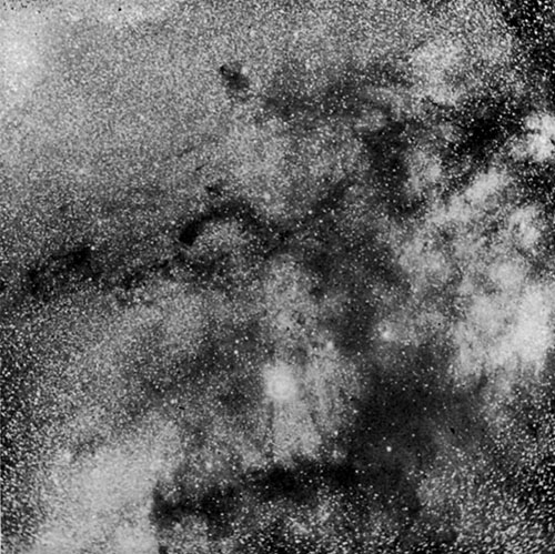 Fig. 149.—The Milky Way near θ Ophiuchi.—Barnard.