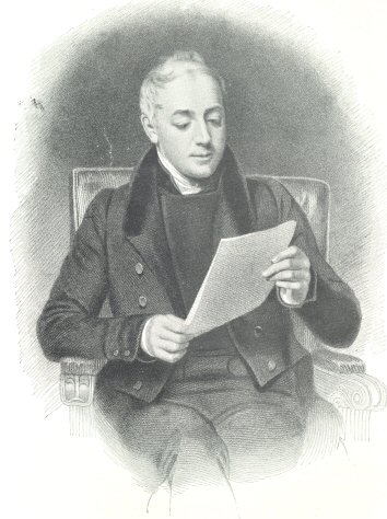 John Murray the Second.  The “Glorious John” of
Lavengro.  From a portrait by H. W. Pickersgill, R.A., in the
possession of Mr. Murray