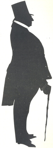 The Rev. Andrew Brandram.  From an old silhouette in the
possession of the British and Foreign Bible Society