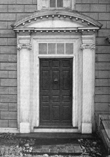 Plate LXXIX.—Doorway, Royall House.