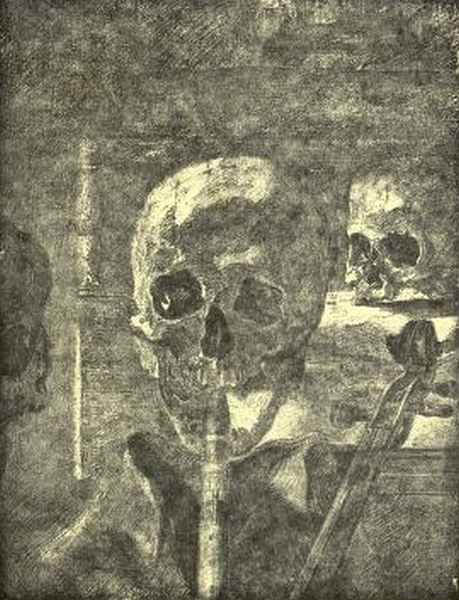 Squelettes musiciens (1888).