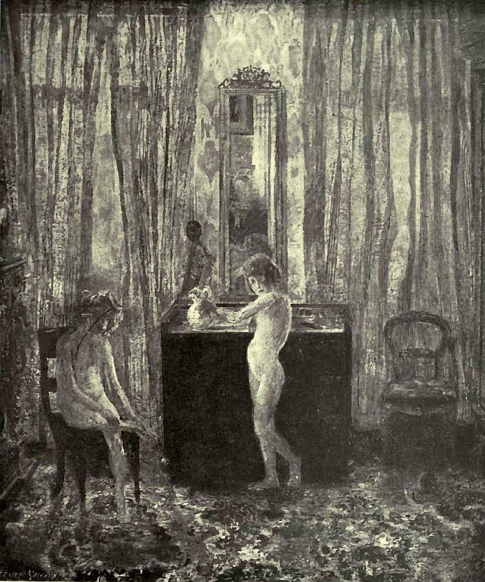 Enfants à la toilette—1886.