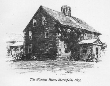 The Winslow House, Marshfield, (1699)