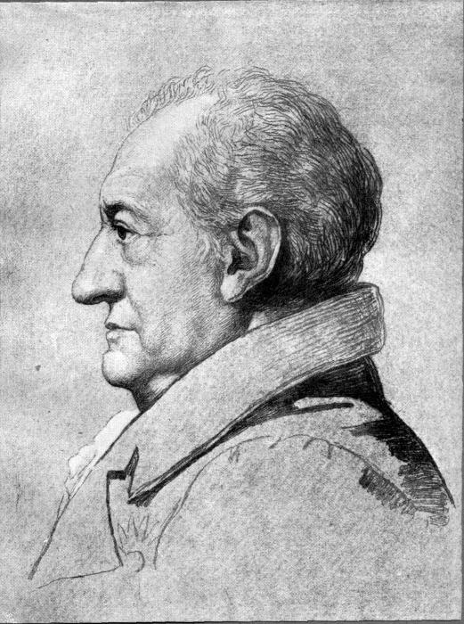 Illustration: J. W. von Goethe 1817