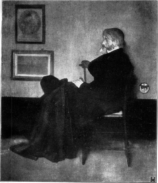 Illustration: James Mc. N. Whistler: Thomas Carlyle