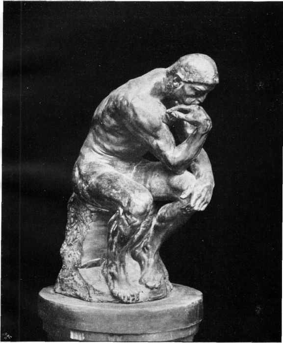 Illustration: Auguste Rodin: Der Denker