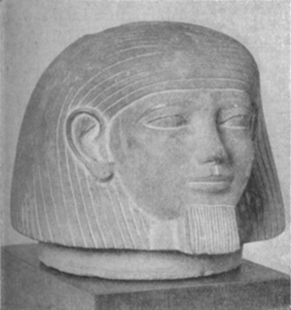 Cover of a Canopic Jar, Terracotta Cover of a Canopic Jar, Terracotta