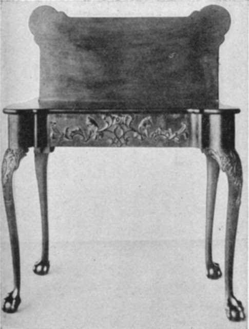 Card Table, Mahogany English or American, about 1750-1775