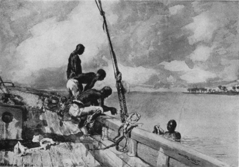 The Conch Divers. Winslow Homer, 1836-1910 The Conch Divers. Winslow Homer, 1836-1910