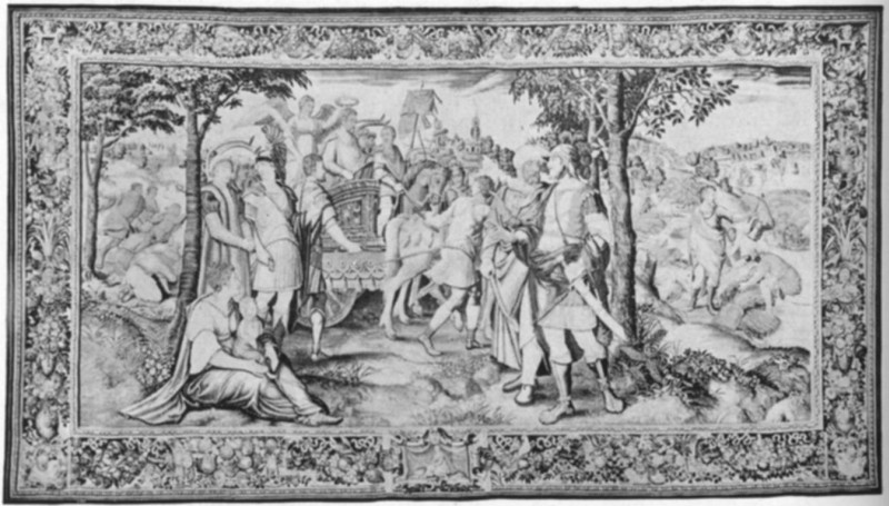 Joseph Ruler Over Egypt, Tapestry. Brussels, Second Quarter of XVI Century