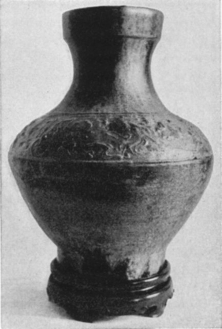 Mortuary Vase. Han Period Mortuary Vase. Han Period