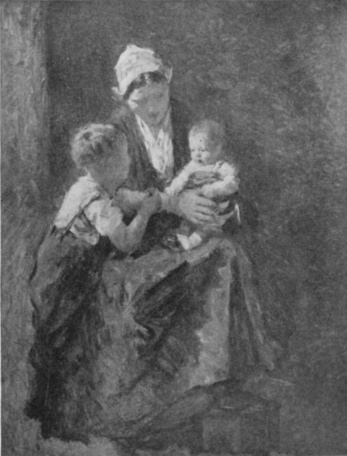 Mother and Children. Josef Israels, 1824-1911 Mother and Children. Josef Israels, 1824-1911