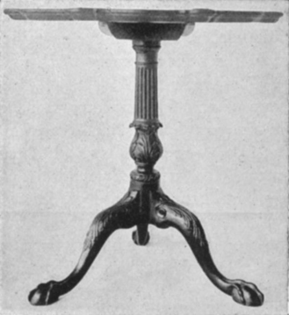 Tripod Table, Mahogany, English, about 1760-1765