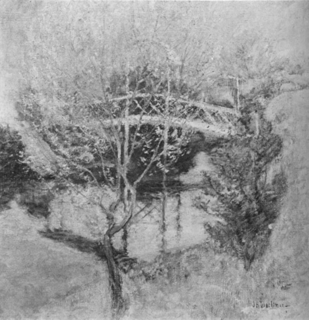 The White Bridge. John H. Twachtman, 1853-1902