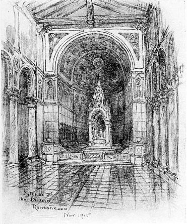 X RANCONEZZO Interior of the Duomo