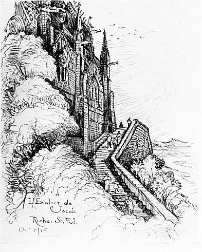 XVII ROCHER-ST.-POL L'escalier de Jacob