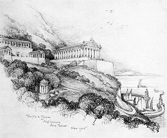 XXIII Aeginassos The Temple and the Forum