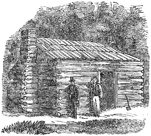 LINCOLN'S FIRST HOUSE IN ILLINOIS.