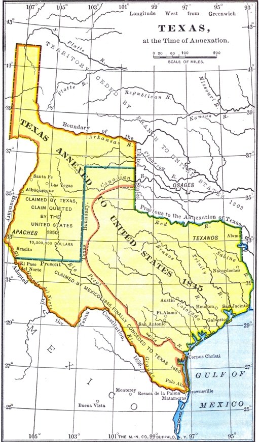TEXAS, at the Time of Annexation