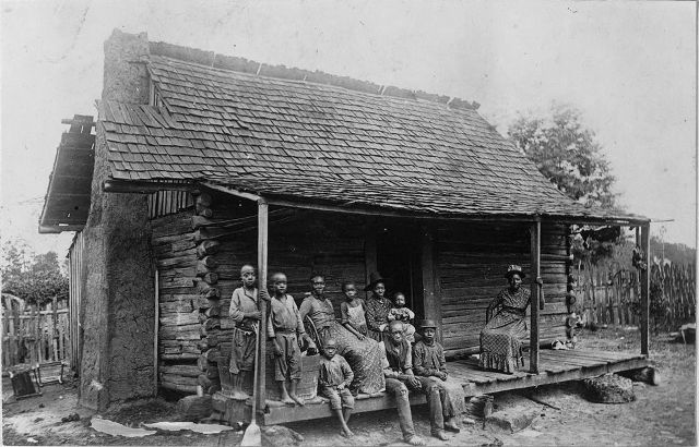 A Slave Cabin in Barbour County near Eufaula