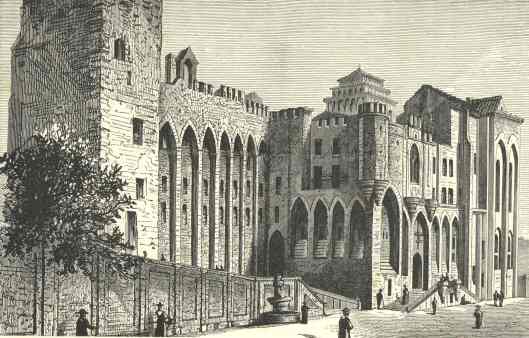 The Castle of the Popes, Avignon.  From Cassell’s
‘Cities of the World.’
