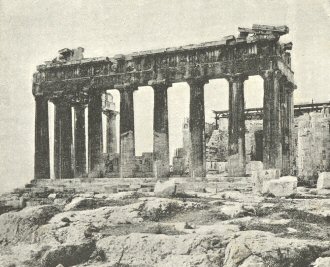 The Parthenon.  (From a photograph by Fradelle and Young)