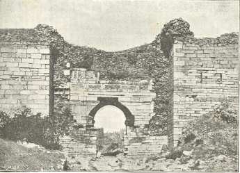 The Gate of Persecution, near Ephesus.  (From a photograph by
Fradelle and Young)