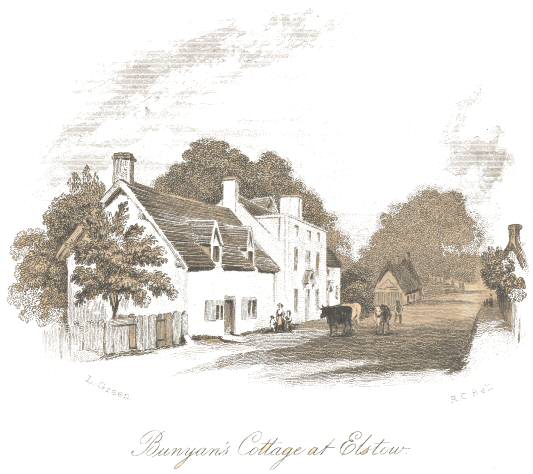Bunyan’s cottage at Elstow