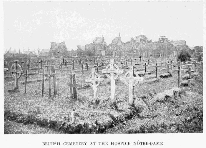 BRITISH CEMETERY AT THE HOSPICE NTRE-DAME