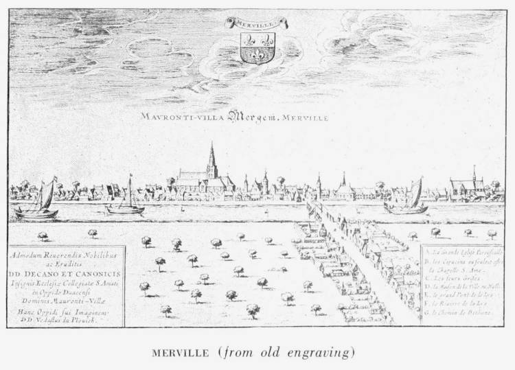 MERVILLE (from old engraving)
