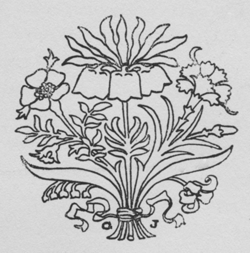 Gertrude Jekyll Floral Emblem