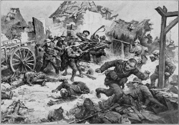 The capture of Sergy.

"The Americans rushed in and fought hand to hand till they cleared the town."