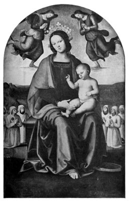 THE MADONNA AND CHILD WITH PENITENTS