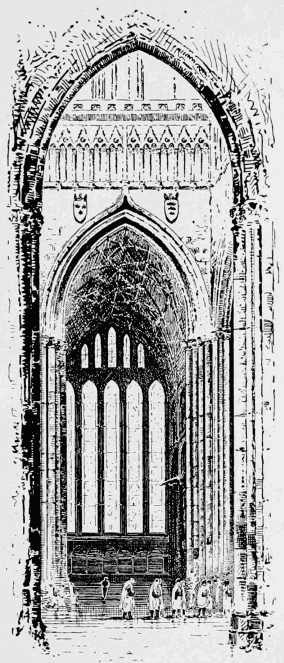 Transept, Lantern, and Five Sisters' Window