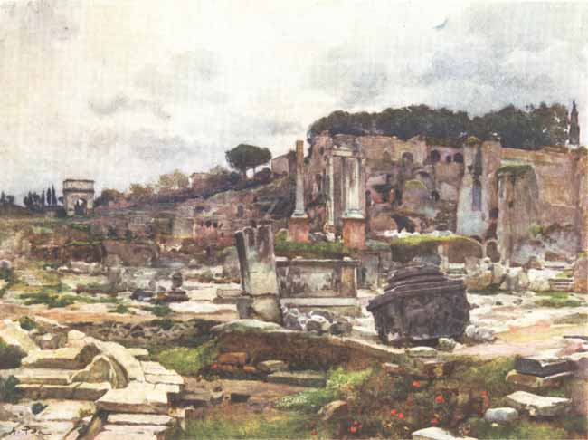 Forum from Septimius Severus