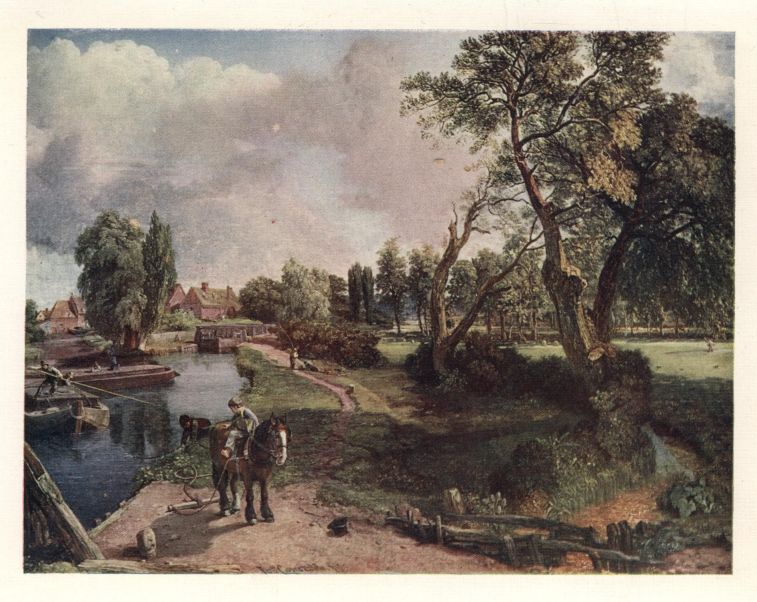 PLATE IV.—FLATFORD MILL ON THE RIVER STOUR.