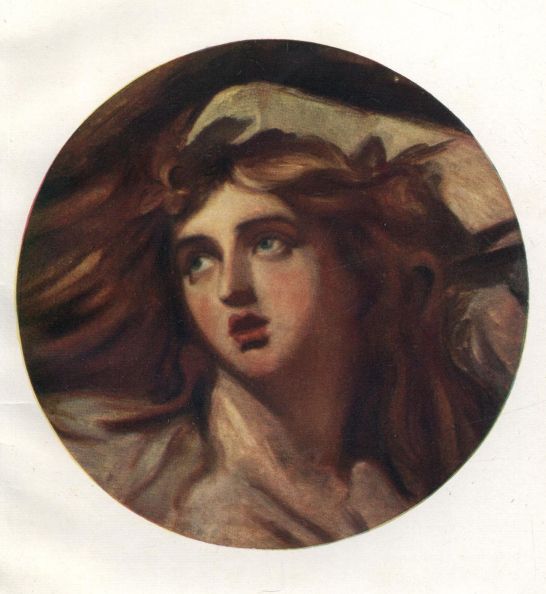 PLATE II.—SKETCH PORTRAIT OF LADY HAMILTON.