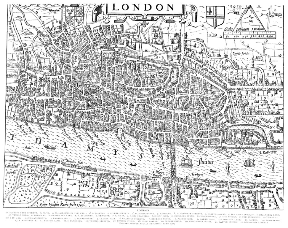 MAP OF LONDON