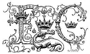 Cypher of Franois Premier and Claude of France, at Blois