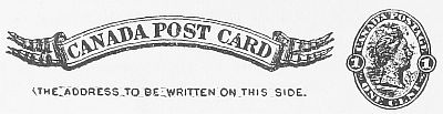Post card design, 1882.