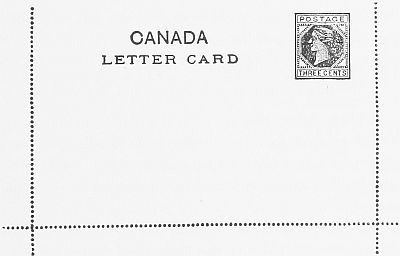 Letter card design, 1893.