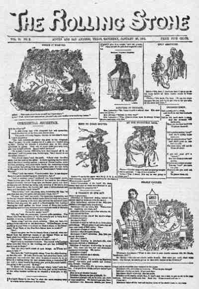 The Rolling Stone, January 26, 1895