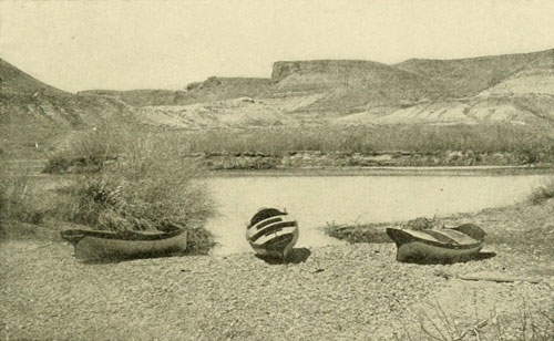 The Boats of Powells
Second Expedition on the Beach at Green River, Wyoming.