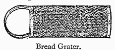 Bread Grater.