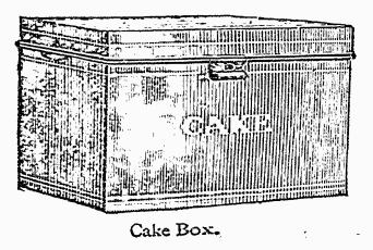 Cake Box.