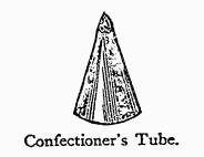 Confectioner's Tube.
